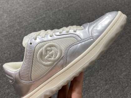 Replica Gucci Mac80 Low-top Sneakers - Silver