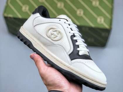 Replica Gucci MAC80 low-top sneakers -White and Black