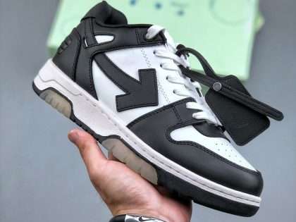 Replica Off-White Out Of Office Low-top Sneakers"OOO" White Black White