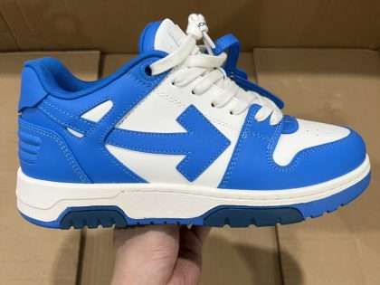 Replica Off-White Out Of Office low-top sneakers "OOO" White Blue