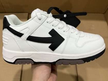 Replica Off-White Out Of Office low-top sneakers "OOO" White Black