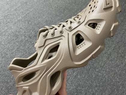 Replica Balenciaga HD Lace-Up Sneaker Beige