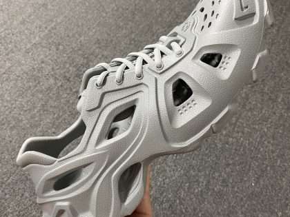 Replica Balenciaga HD Lace-Up Sneaker Grey