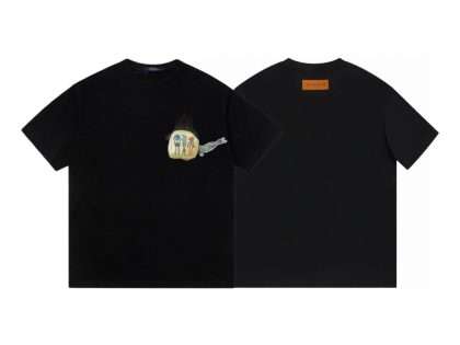 Replica Louis Vuitton New Crew Neck T-shirts For Unisex#NTS069