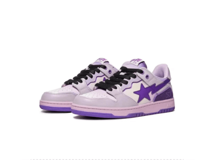 Replica A Bathing Ape Bape SK8 Sta Purple