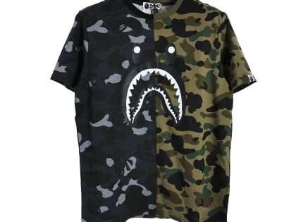 Replica Bape New Crew Neck T-shirts For Unisex Colorful#NTS138