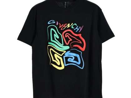 Replica Givenchy New Crew Neck T-shirts For Unisex Black and White#NTS142