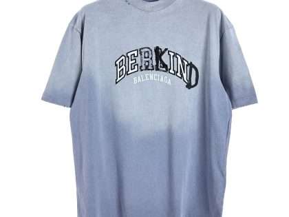 Replica Balenciaga Bekind T-shirts For Unisex Blue#NTS173