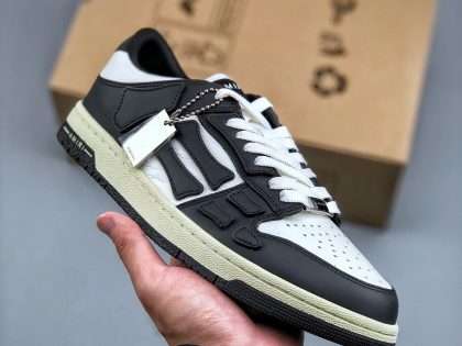 Replica AMIRI Black Low Skel Top Sneaker