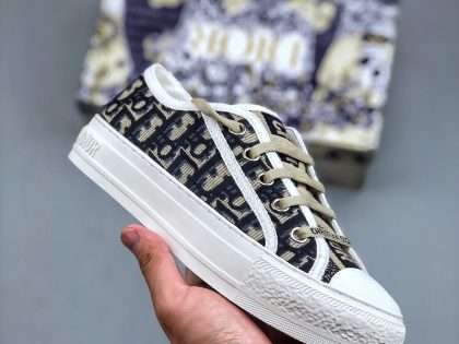 Replica Dior Walk'N'Oblique Embroidery Sneaker