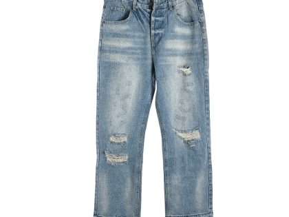 Replica Celine New Ripped Jeans For Unisex Street Style Blue#NTS130