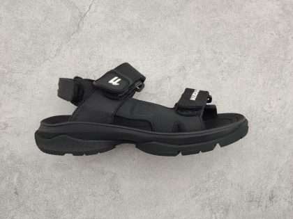 Replica Balenciaga Tourist Sandal Black