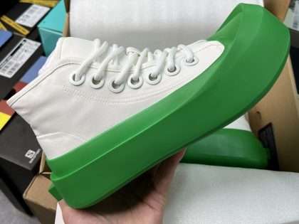 Replica Bottega Veneta Jumbo Sneaker Green
