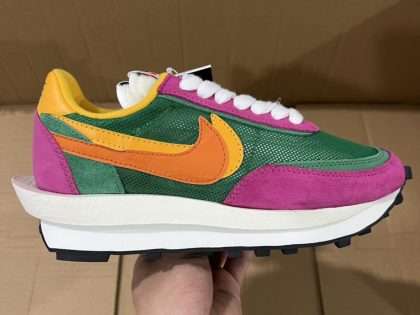 Replica Nike LD Waffle sacai Pine Green BV0073-301