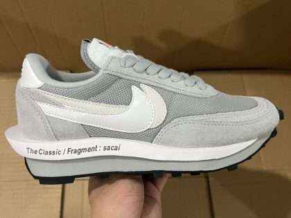 Replica Nike LD Waffle SF sacai Fragment Grey DH2684-001
