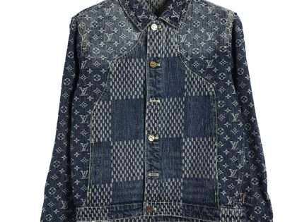 Replica Louis Vuitton New Demin Jackets For Unisex Blue