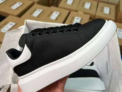 Replica Alexander McQueen Oversized Sneakers Black