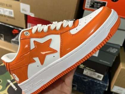 Replica A Bathing Ape Bape Sta Low Orange
