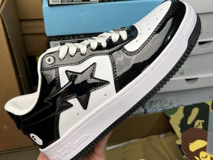 Replica A Bathing Ape Bape Sta Low Black