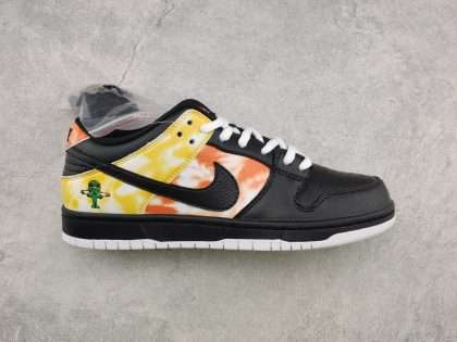 Replica Nike SB Dunk Low Raygun Tie-Dye Black