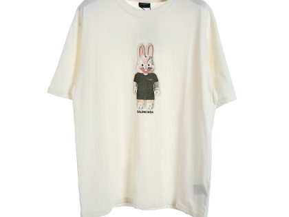 Replica Balenciaga Rabbit Print Crew Neck T-shirts For Unisex #NTS193