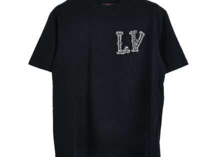 Replica Louis Vuitton Medieval Collaborative Pearl T-shirt For Unisex Black