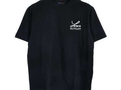 Replica Louis Vuitton Sketch City Foam Print T-shirt For Unisex Black