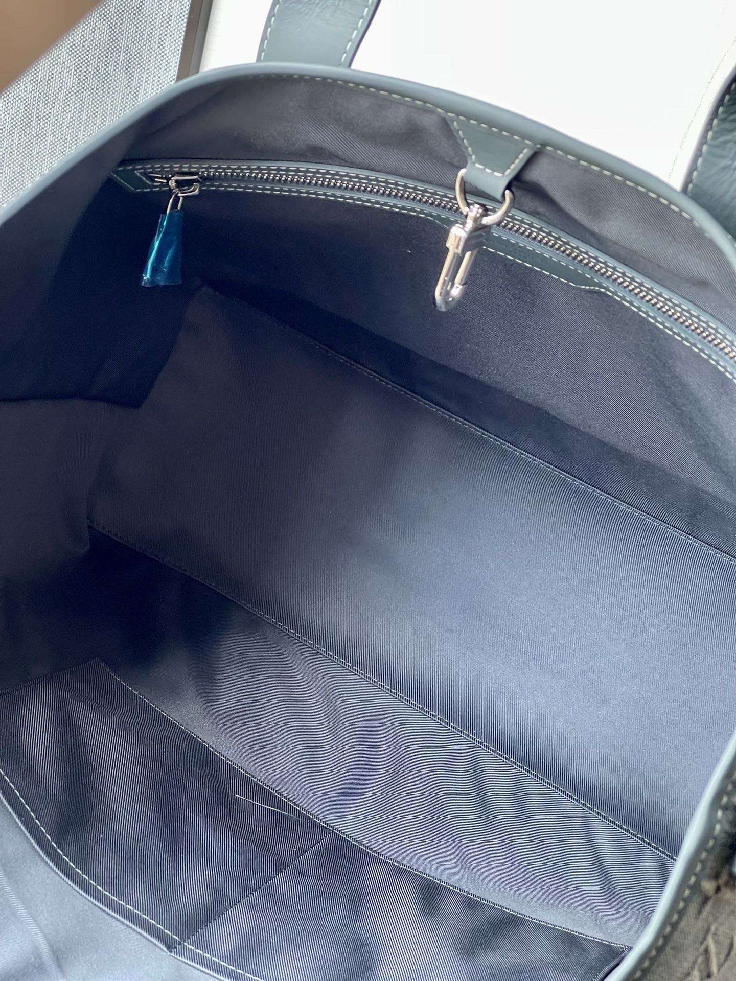 Louis Vuitton Blue Monogram Washed Denim Weekend Tote Bag